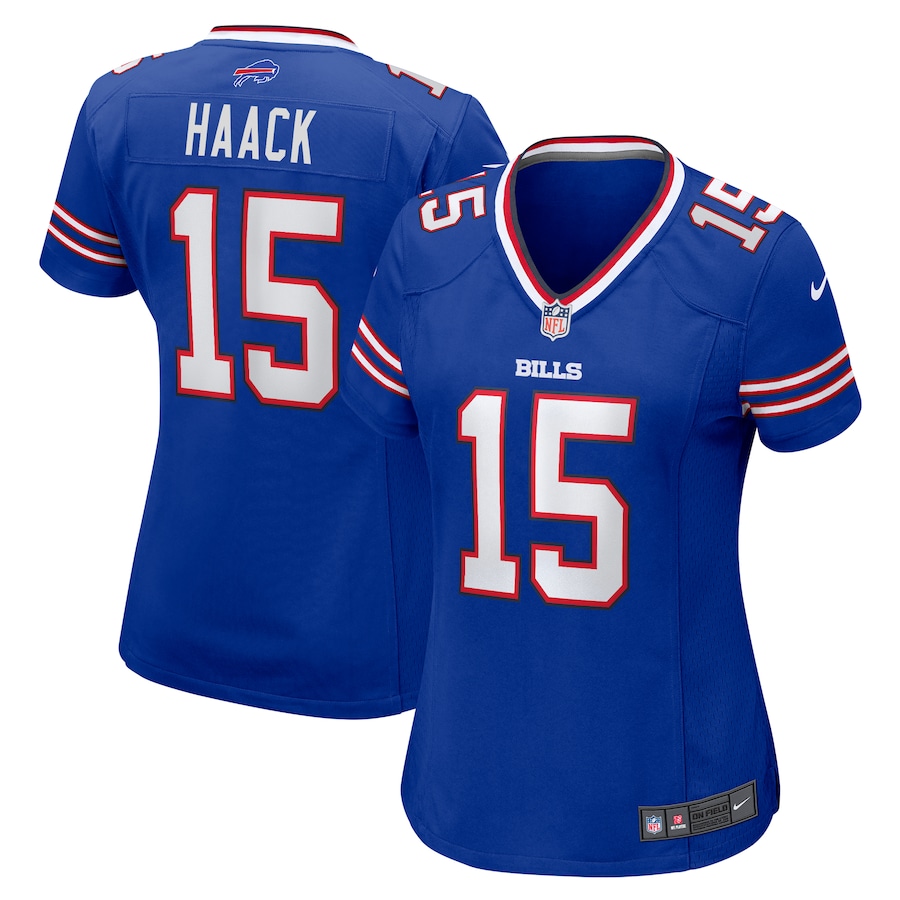 Women's Buffalo Bills Matt Haack Nike  Royal  Game Jersey - Ujersey NFL Shop