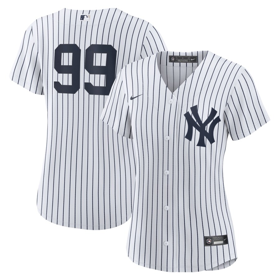 Women's New York Yankees Aaron Judge Nike White Home Replica Player Jersey - Ujersey NFL Shop