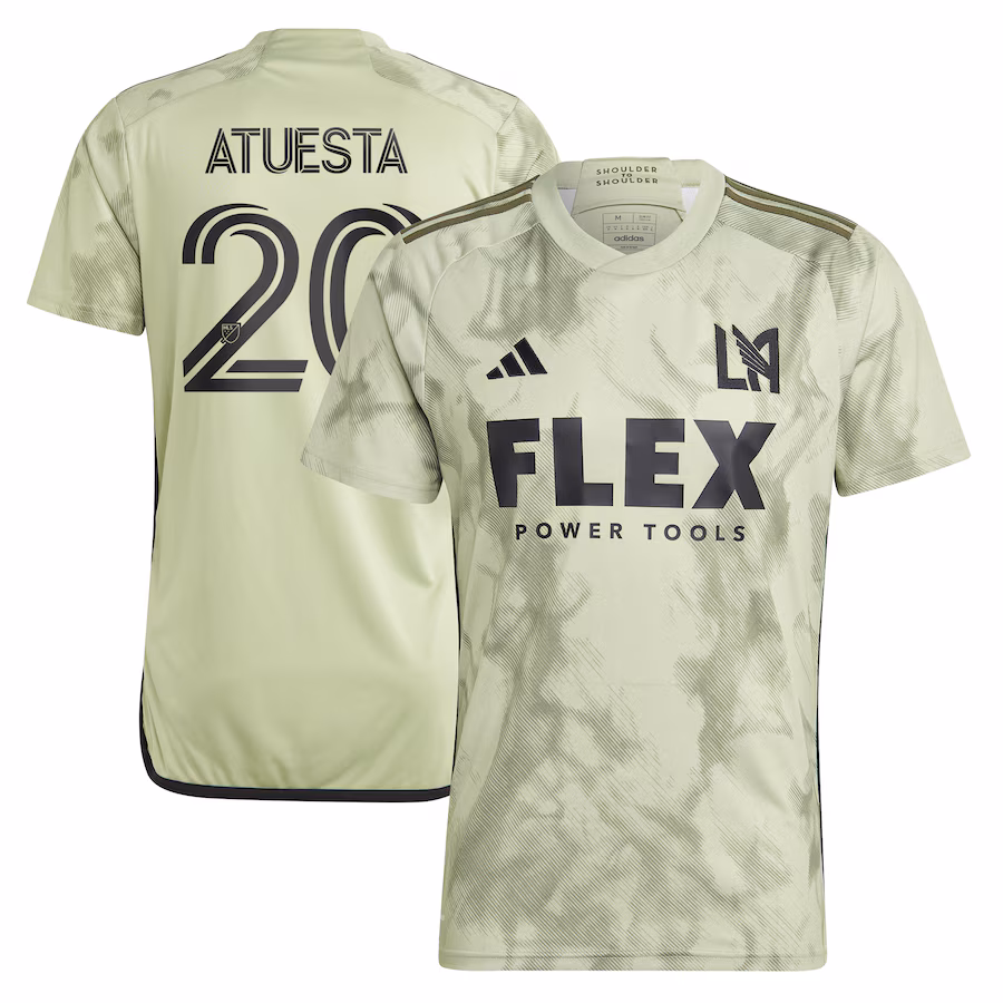 Men's LAFC Eduard Atuesta adidas Green 2024 Smokescreen Replica Player Jersey - Ujersey NFL Shop