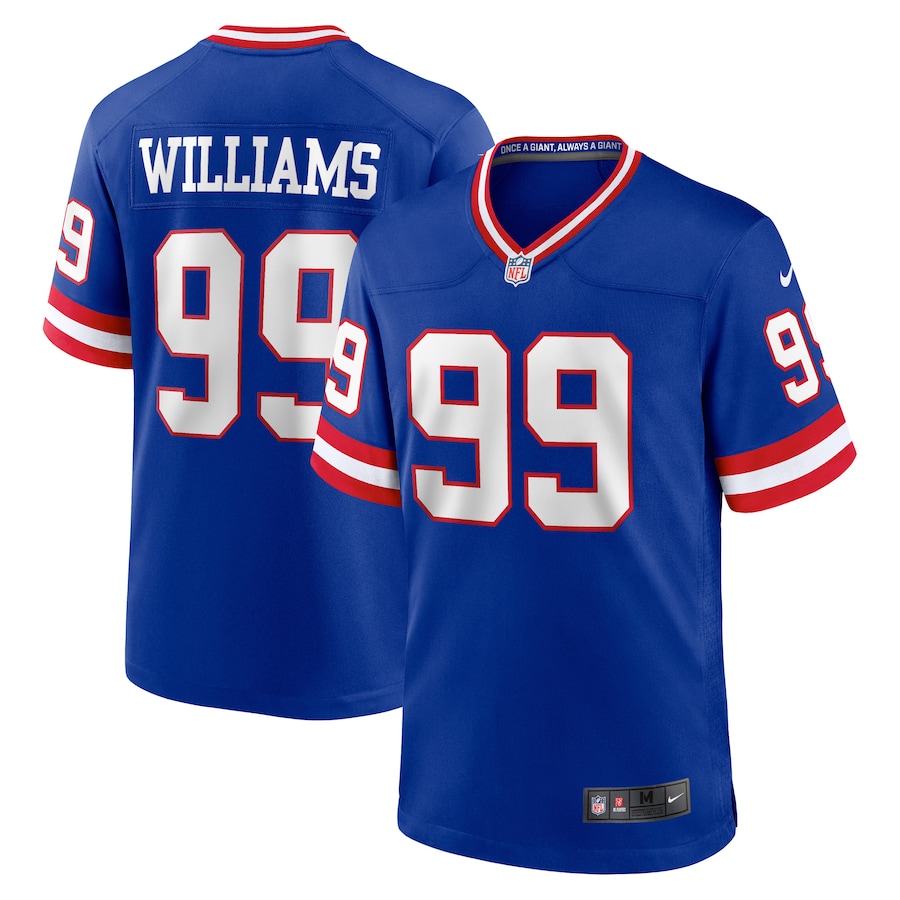 Men's New York Giants Leonard Williams Nike Royal Classic Player Game Jersey - Ujersey NFL Shop