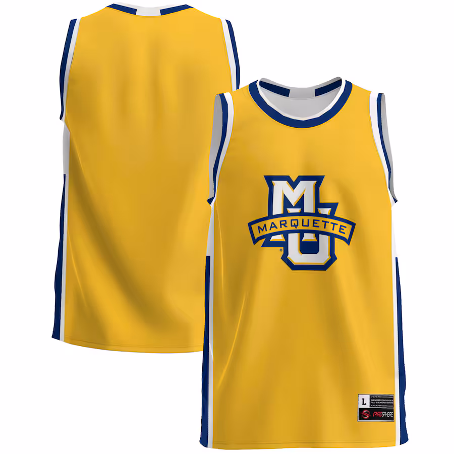 Men's GameDay Greats  Blue Marquette Golden Eagles  Lightweight Basketball Jersey - Ujersey