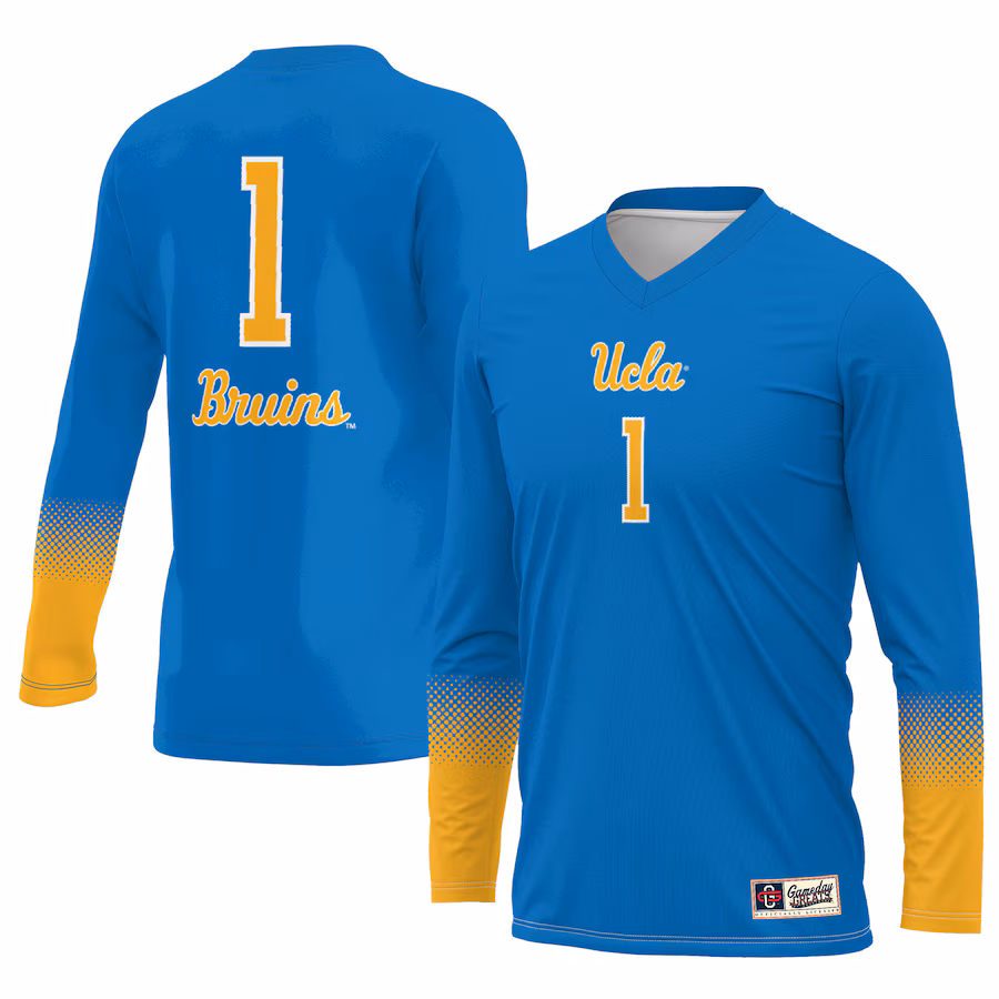 Youth GameDay Greats #1 Royal UCLA Bruins Lightweight Women's Volleyball Jersey - Ujersey NFL Shop