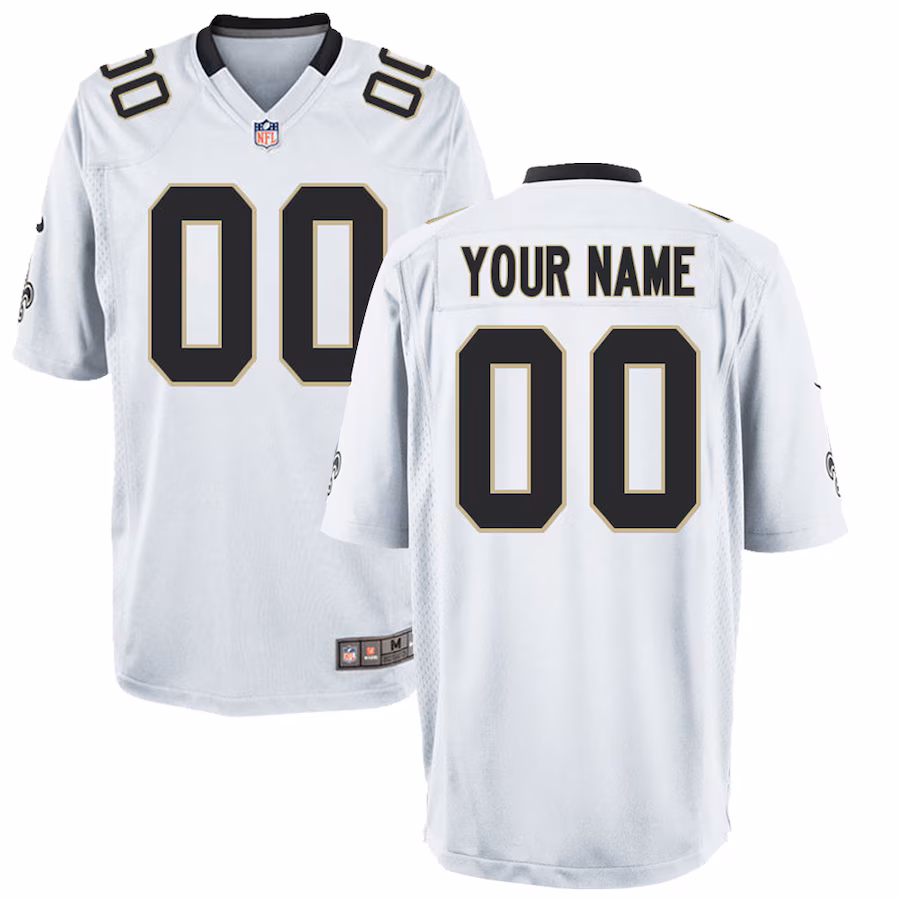 Nike New Orleans Saints Custom Youth Game Jersey - Ujersey NFL Shop