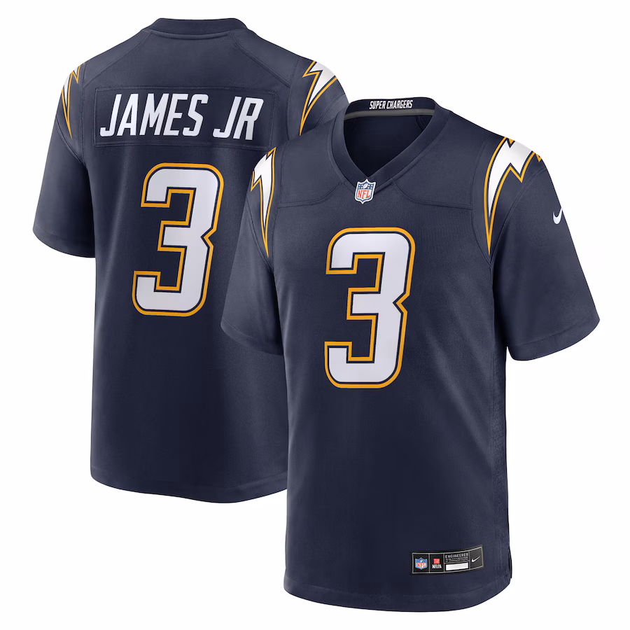 Men's Los Angeles Chargers Derwin James Jr. Nike Navy Alternate Super Chargers Game Jersey - Ujersey NFL Shop