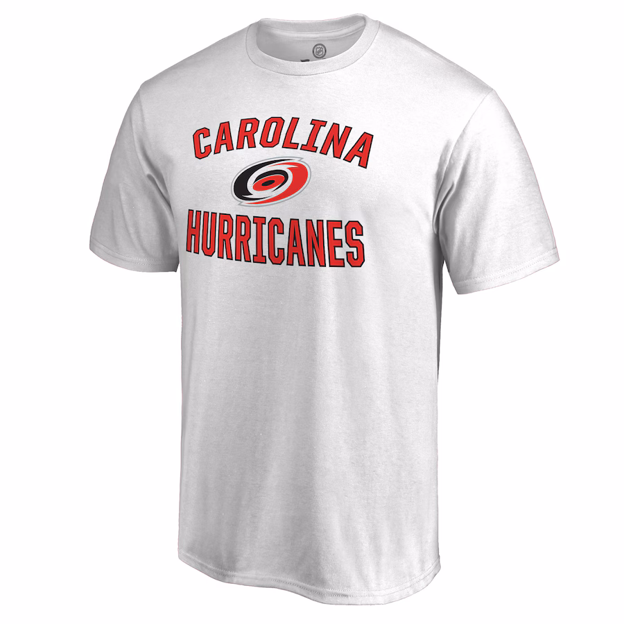 Men's Carolina Hurricanes Victory Arch White T-Shirt - Ujersey NFL Shop