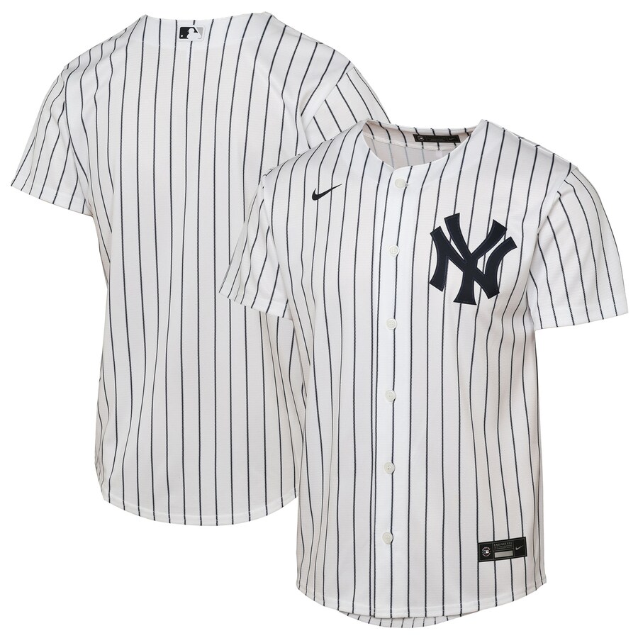 Youth New York Yankees Nike White Home Replica 2.0 Jersey - Ujersey