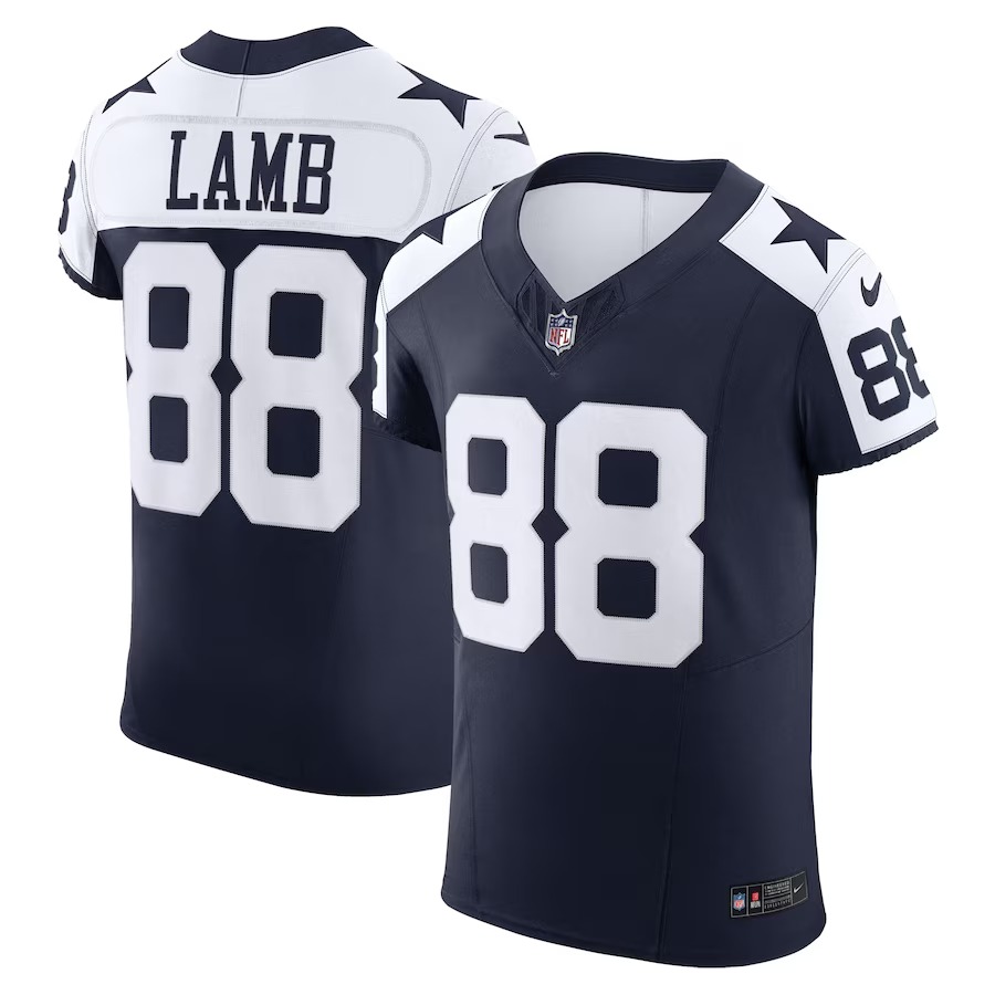 Men's Dallas Cowboys CeeDee Lamb Nike Navy Alternate Vapor F.U.S.E. Elite Jersey - Ujersey NFL Shop