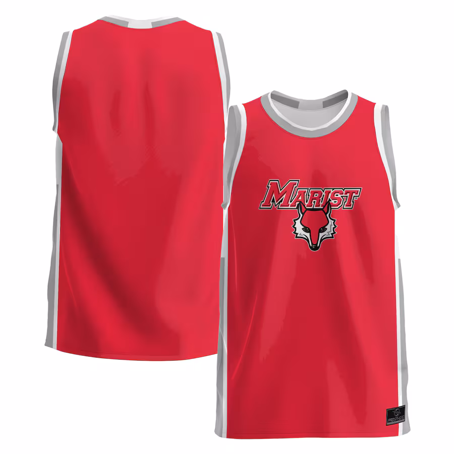 Marist Red Foxes ProSphere  Basketball Jersey - Red - Ujersey