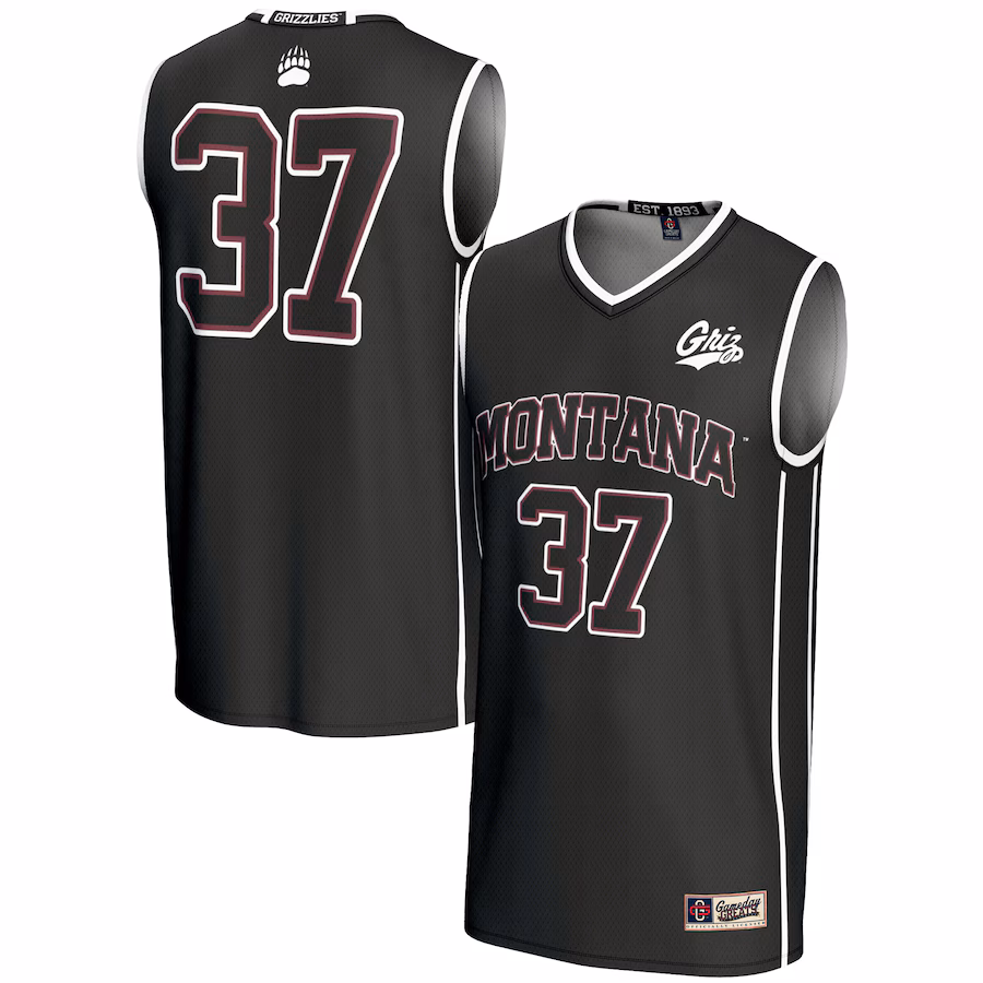 Youth GameDay Greats #37 Black Montana Grizzlies Lightweight Basketball Jersey - Ujersey