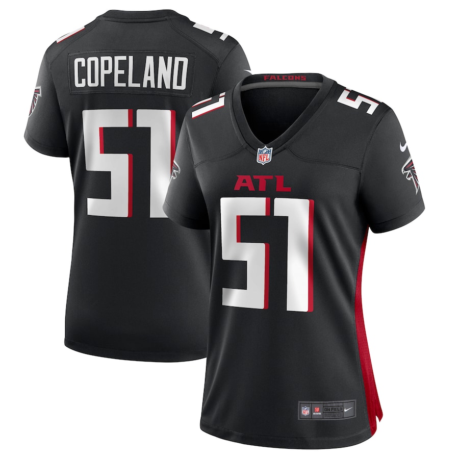 Women's Atlanta Falcons Brandon Copeland Nike Black Game Player Jersey - Ujersey NFL Shop