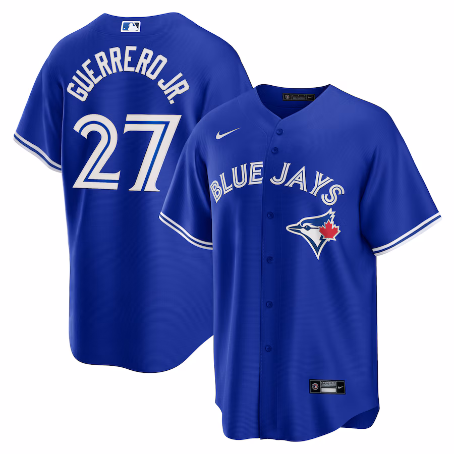 Men's Toronto Blue Jays Vladimir Guerrero Jr. Nike Royal Big & Tall Alternate Replica Player Jersey - Ujersey NFL Shop