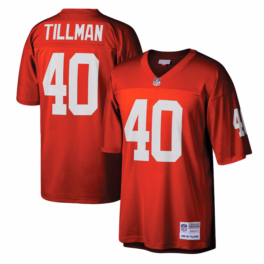 Men's Arizona Cardinals Pat Tillman Mitchell & Ness Cardinal Legacy Replica Jersey - Ujersey