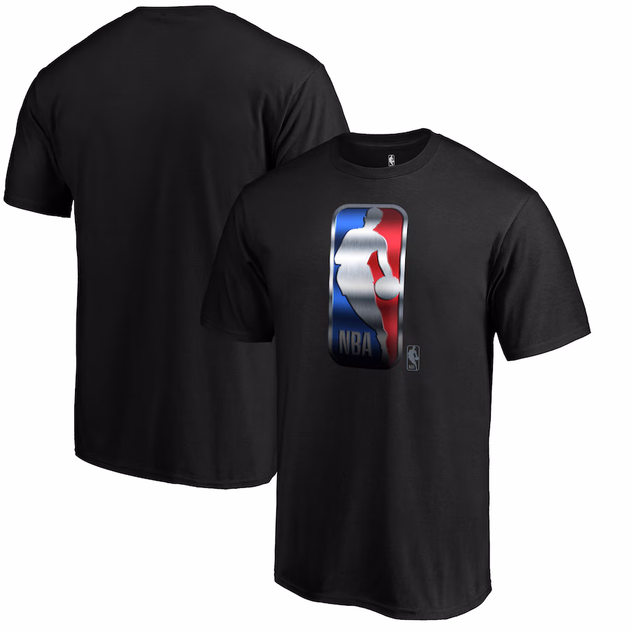 Men's Black NBA Midnight Mascot T-Shirt - Ujersey NFL Shop