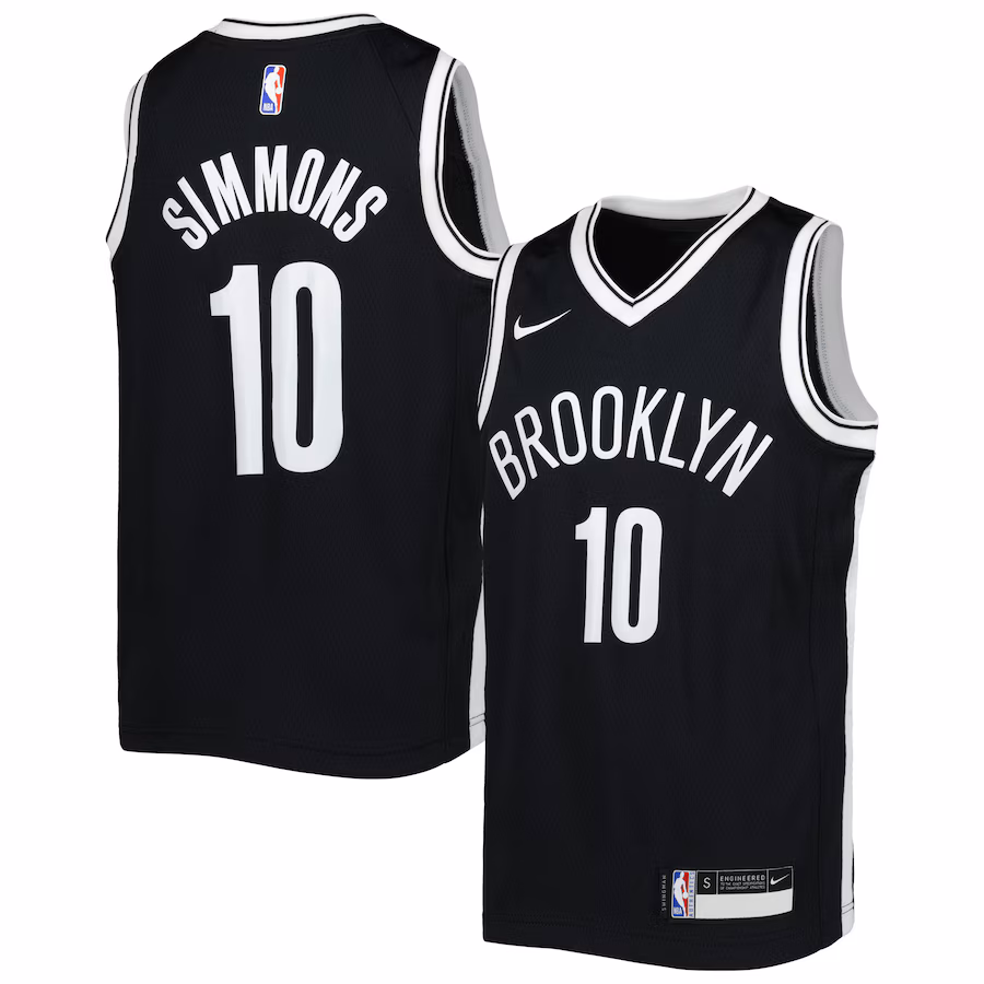 Youth Brooklyn Nets Ben Simmons Nike Black Swingman Jersey - Icon Edition - Ujersey NFL Shop