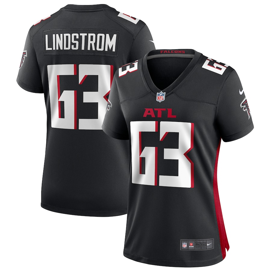 Women's Atlanta Falcons Chris Lindstrom Nike Black Game Jersey - Ujersey NFL Shop