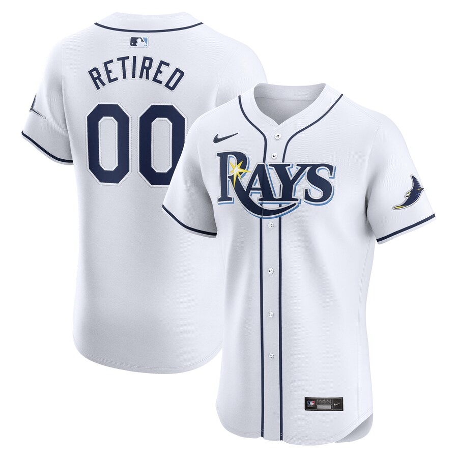 Men's Tampa Bay Rays Nike White Home Elite Pick-A-Player Retired Roster Jersey - Ujersey NFL Shop