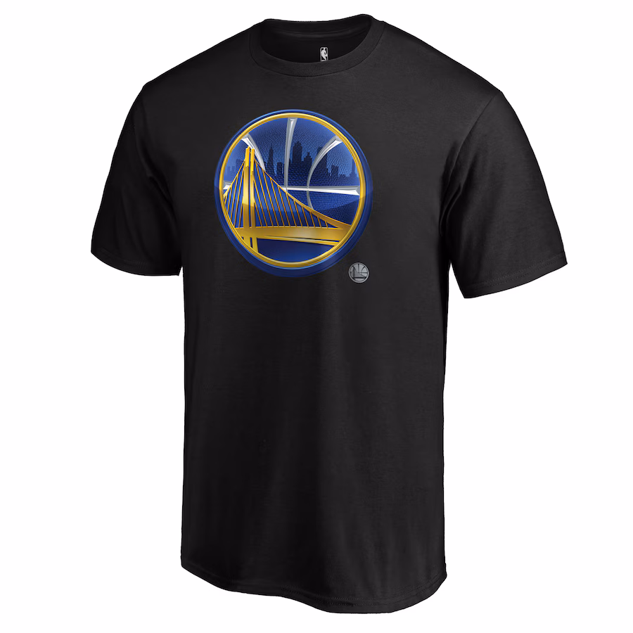 Men's Golden State Warriors Black 2019 Midnight Mascot T-Shirt - Ujersey