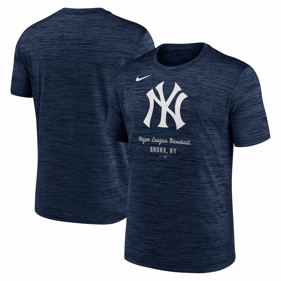 Men's New York Yankees Nike Navy Velocity Performance T-Shirt - Ujersey