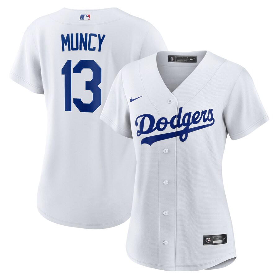 Women's Los Angeles Dodgers Max Muncy Nike White Home Replica Jersey - Ujersey NFL Shop