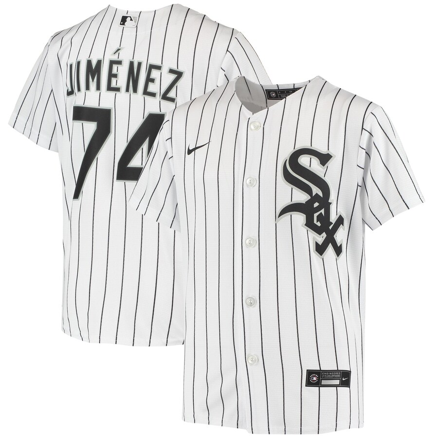Youth Chicago White Sox Eloy Jimenez Nike White Alternate Replica Player Jersey - Ujersey NFL Shop