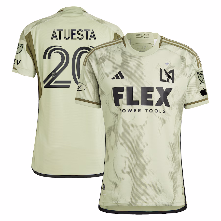 Men's LAFC Eduard Atuesta adidas Green 2024 Smokescreen Authentic Player Jersey - Ujersey NFL Shop