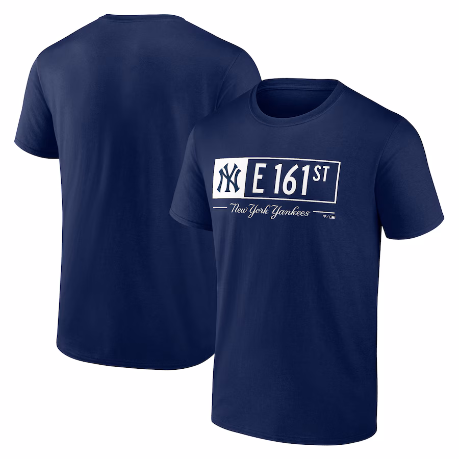 Men's New York Yankees Navy Hometown Extra Bases T-Shirt - Ujersey
