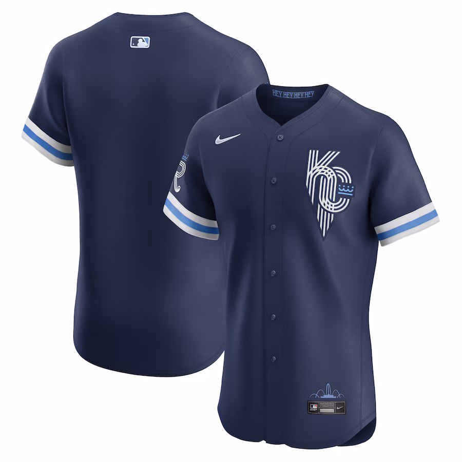 Men's Kansas City Royals  Nike Navy City Connect Elite Jersey - Ujersey NFL Shop