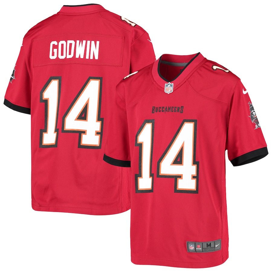 Youth Tampa Bay Buccaneers Chris Godwin Nike Red Game Jersey - Ujersey NFL Shop