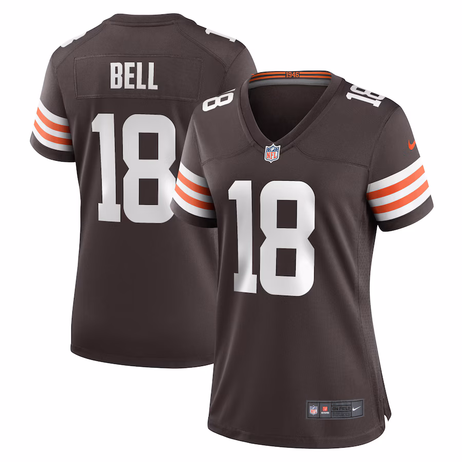 Women's Cleveland Browns David Bell Nike Brown Game Jersey - Ujersey NFL Shop