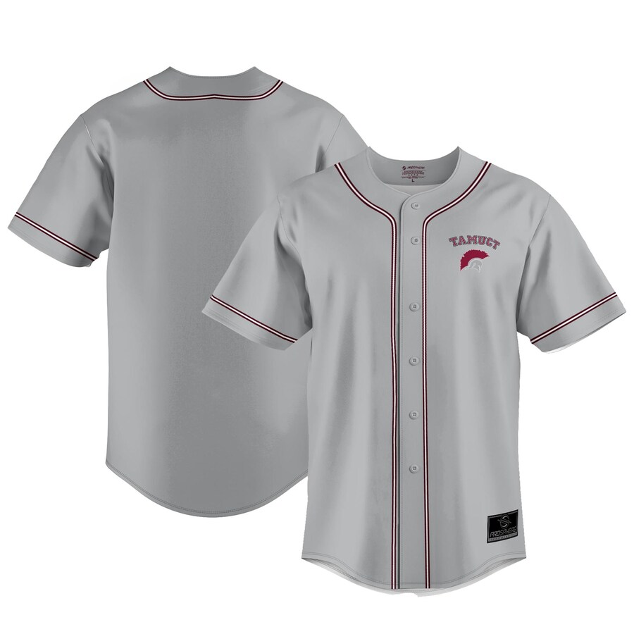 Texas A&M Central Texas Warriors ProSphere  Baseball Jersey - Gray - Ujersey