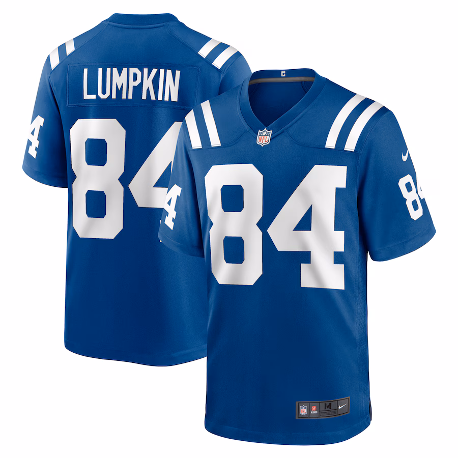 Men's Indianapolis Colts Johnny Lumpkin Nike  Royal Team Game Jersey - Ujersey NFL Shop