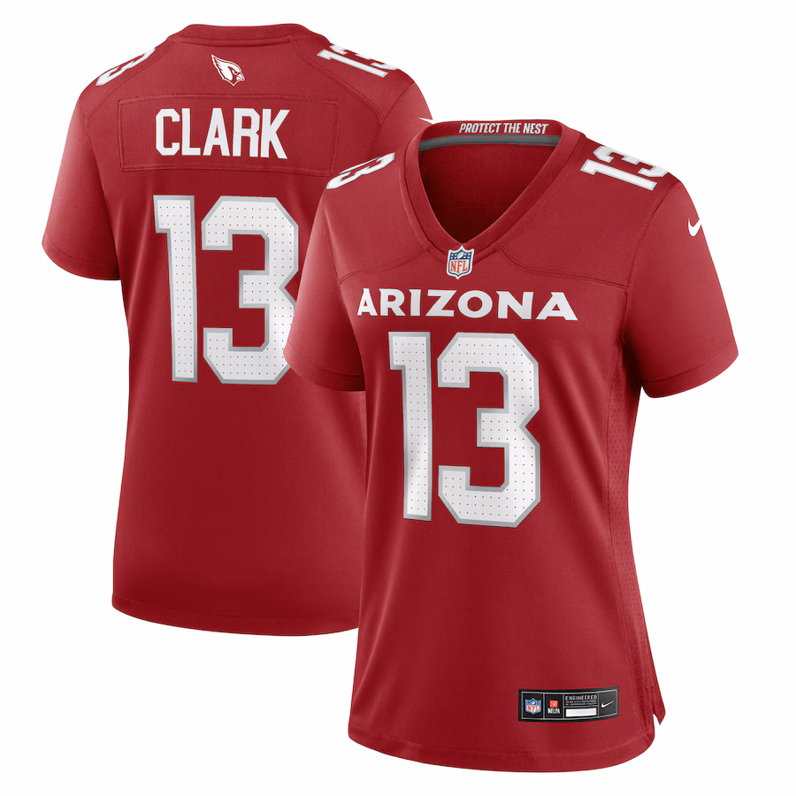 Women's Arizona Cardinals Kei'Trel Clark Nike  Cardinal  Game Jersey - Ujersey