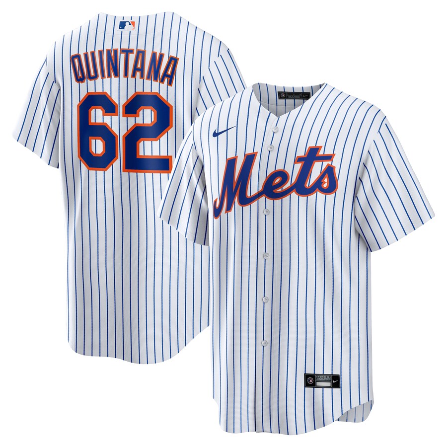 Men's New York Mets José Quintana Nike White Home  Replica Player Jersey - Ujersey NFL Shop