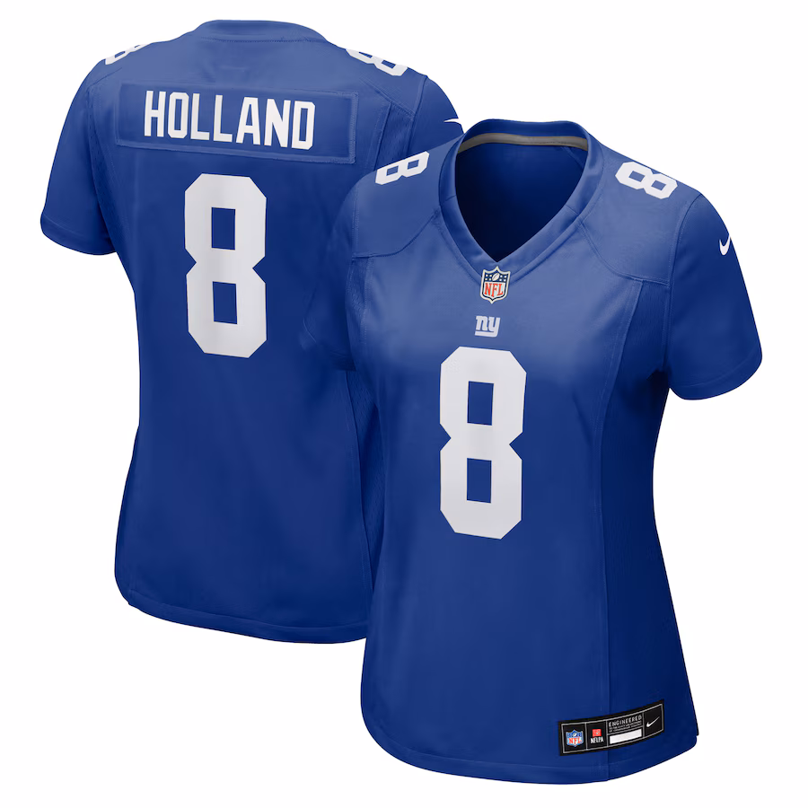 Women's New York Giants Jevon Holland Nike Royal Team Game Jersey - Ujersey NFL Shop