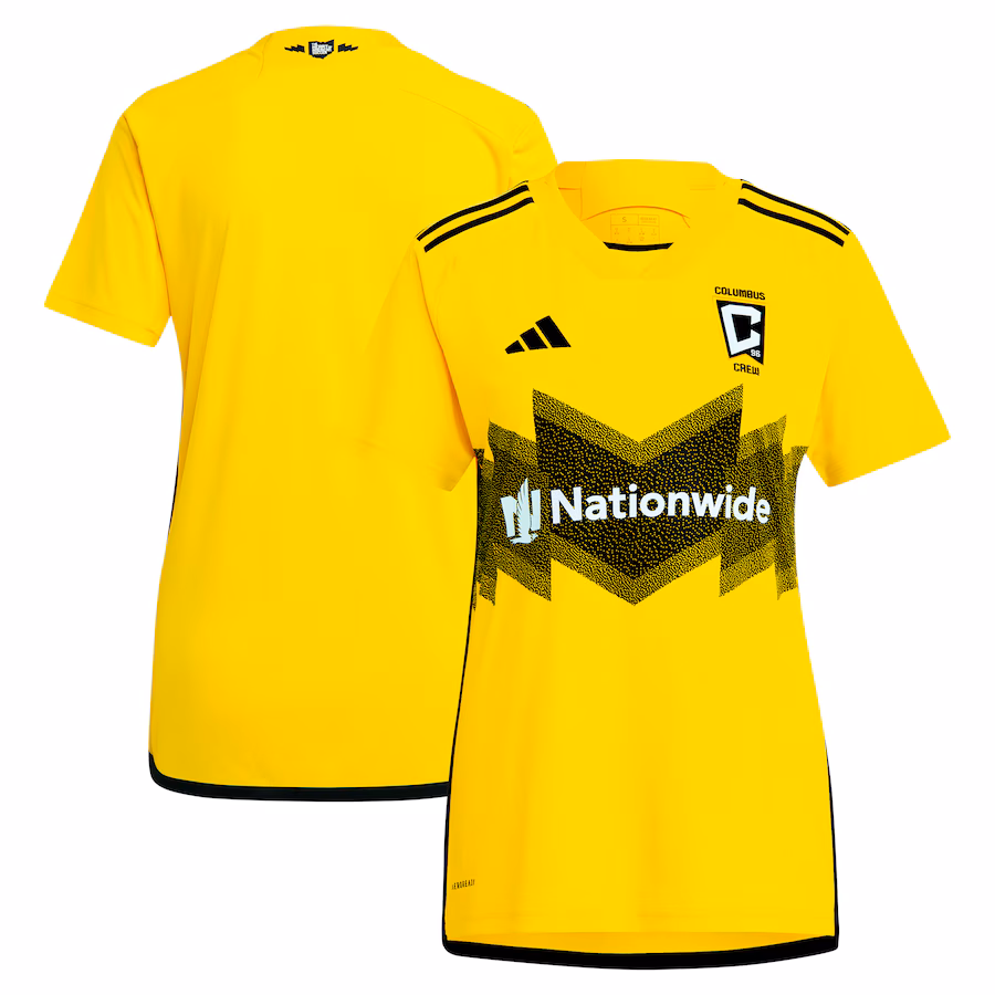 Women's Columbus Crew  adidas Yellow 2024 The Home Kit Replica Jersey - Ujersey NFL Shop