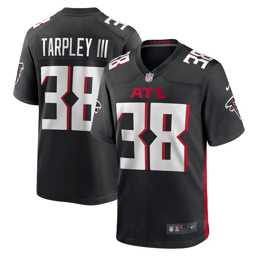 Men's Atlanta Falcons Arnold Tarpley III Nike  Black  Game Jersey - Ujersey NFL Shop