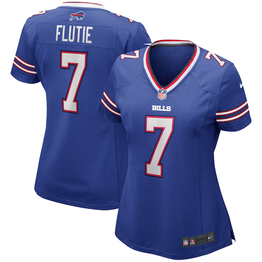 Women's Buffalo Bills Doug Flutie Nike Royal Game Retired Player Jersey - Ujersey NFL Shop