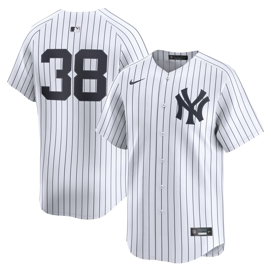 Men's New York Yankees Devin Williams Nike White Home Limited Player Jersey - Ujersey
