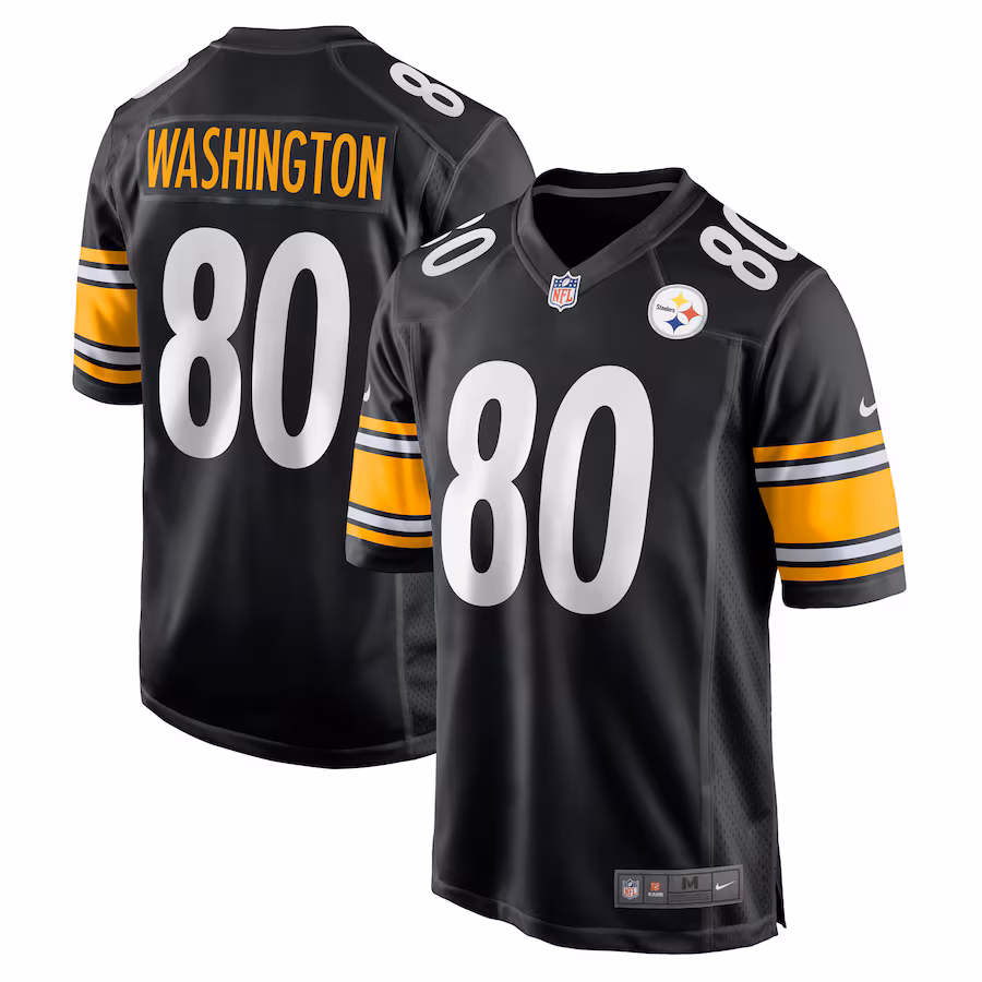 Men's Pittsburgh Steelers Darnell Washington Nike Black 2023 NFL Draft Pick Game Jersey - Ujersey NFL Shop
