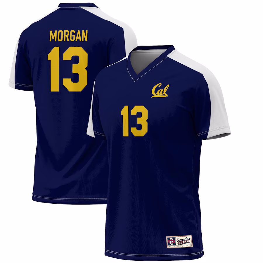 Alex Morgan Cal Bears GameDay Greats Lightweight Alumni Soccer Jersey - Navy - Ujersey NFL Shop