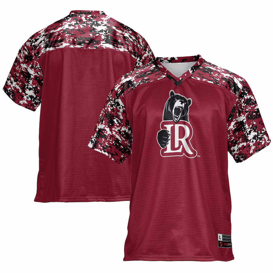 Men's GameDay Greats Blue Lenoir Rhyne Bears Football Jersey - Ujersey