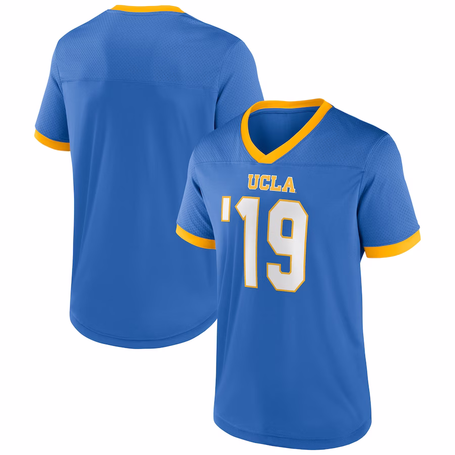 UCLA Bruins Captivating Apparel The Cut Football Jersey - Blue - Ujersey NFL Shop