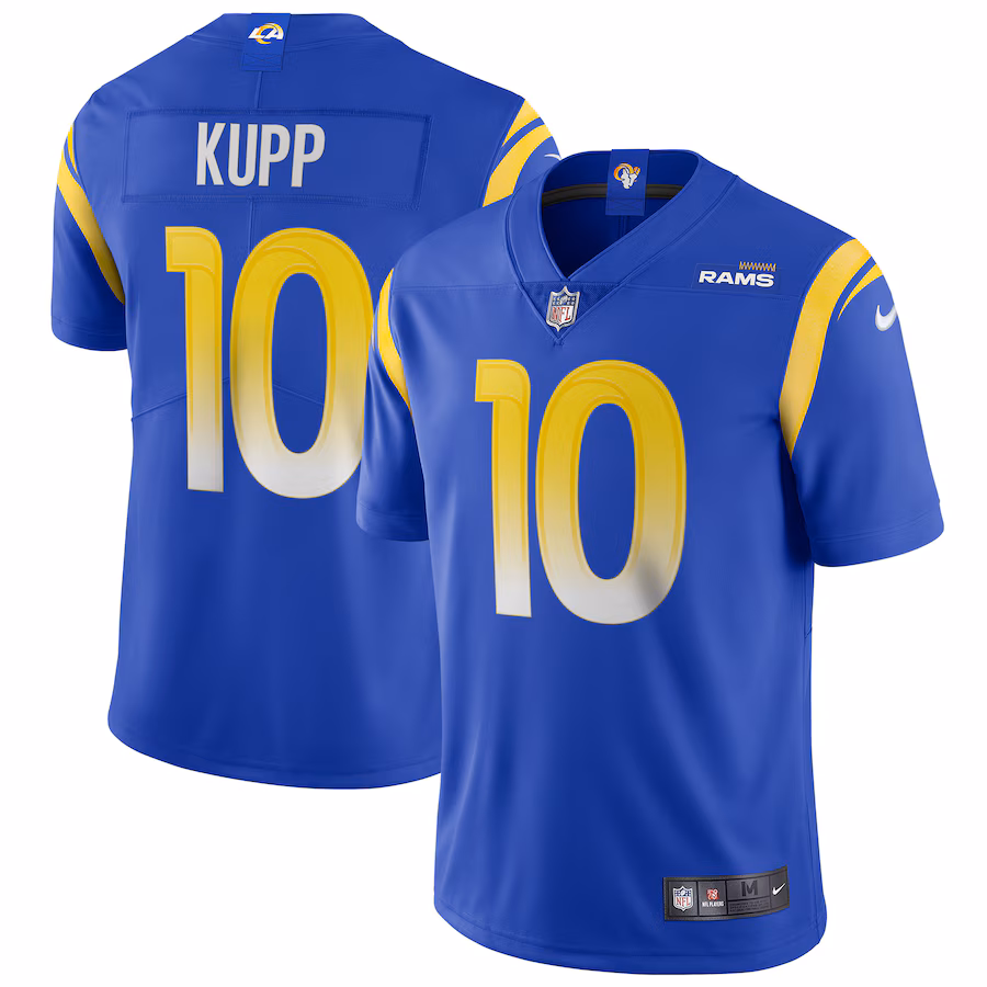 Men's Los Angeles Rams Cooper Kupp Nike Royal Vapor Limited Jersey - Ujersey NFL Shop
