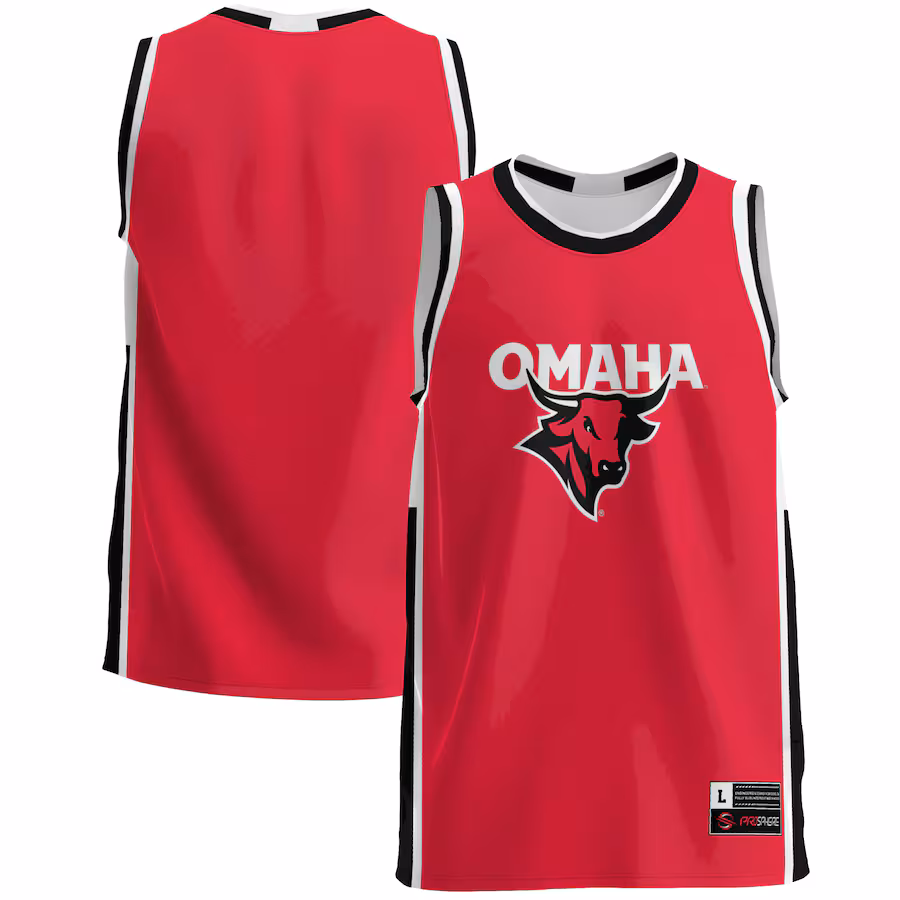 Men's GameDay Greats  Red Nebraska Omaha Mavericks  Lightweight Basketball Jersey - Ujersey