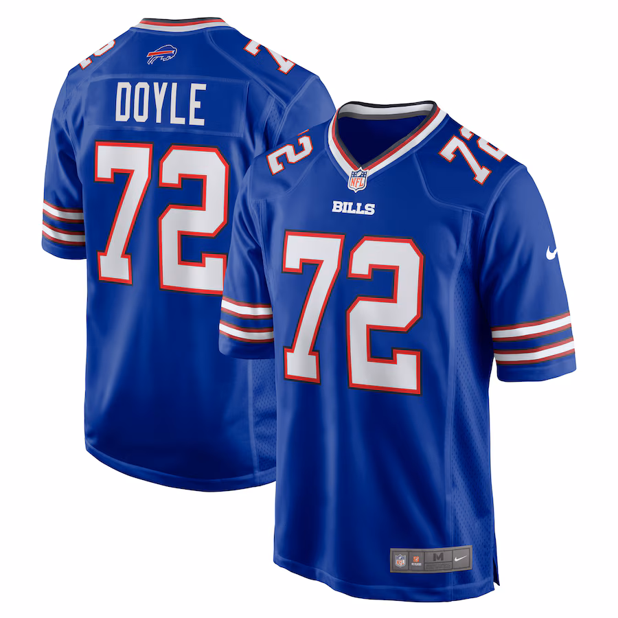 Men's Buffalo Bills Tommy Doyle Nike Royal Game Player Jersey - Ujersey NFL Shop
