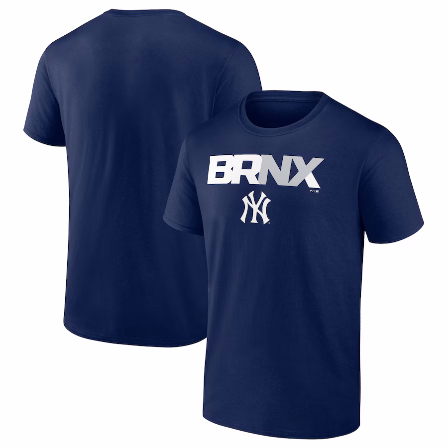 Men's New York Yankees Navy Hometown BRNX T-Shirt - Ujersey