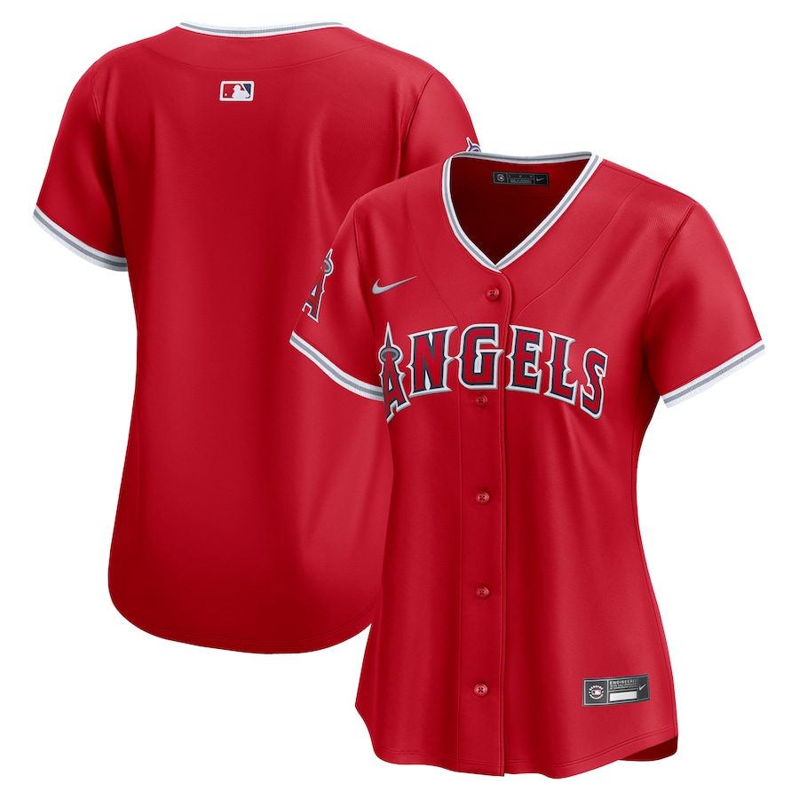 Women's Los Angeles Angels  Nike Red  Alternate Limited Jersey - Ujersey
