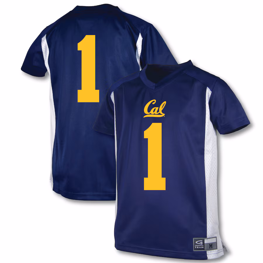 Youth Garb #1 Blue Cal Bears Football Jersey - Ujersey NFL Shop