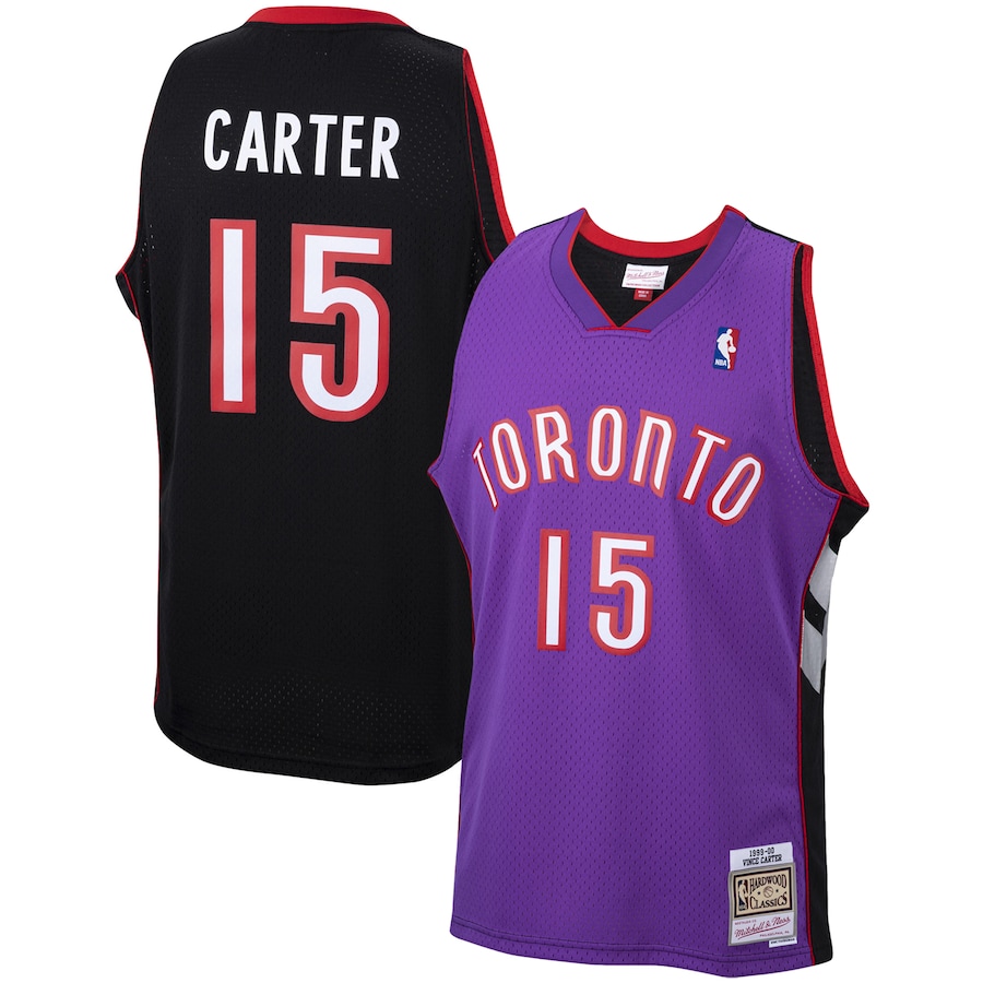 Men's Toronto Raptors Vince Carter Mitchell & Ness Purple 1999/00 Hardwood Classics Swingman Jersey - Ujersey NFL Shop