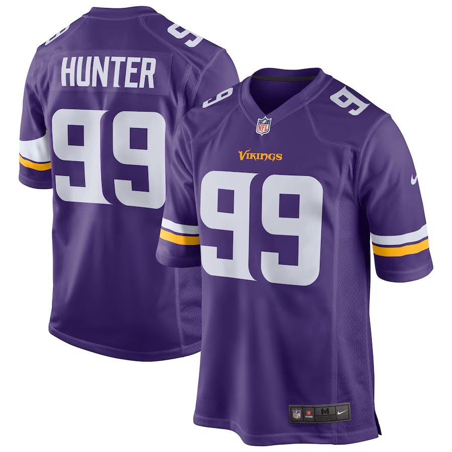 Men's Minnesota Vikings Danielle Hunter Nike Purple Game Jersey - Ujersey NFL Shop